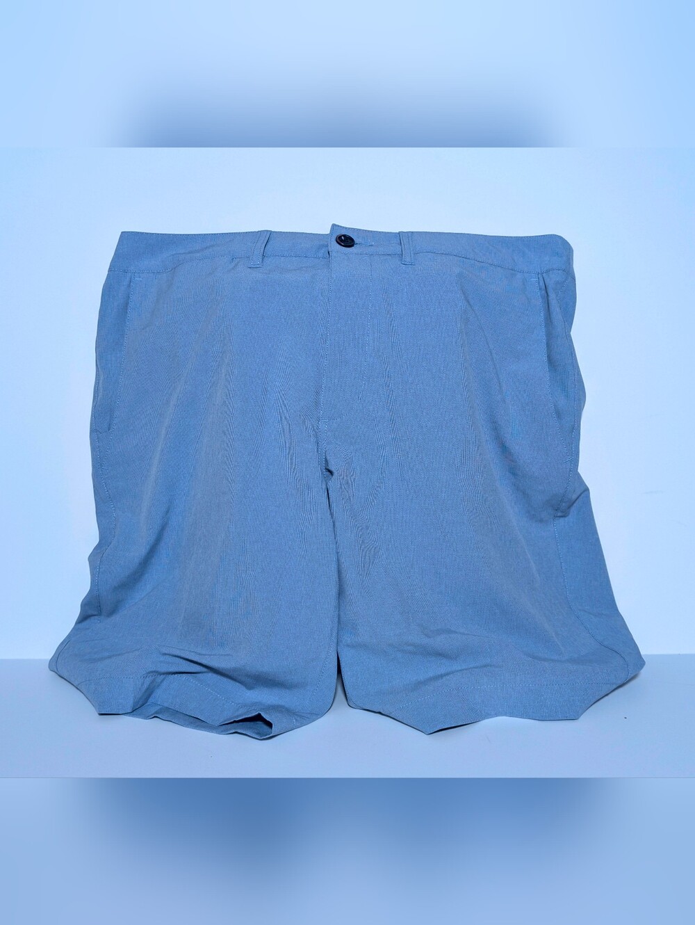 7 Diamonds Light Blue Momentum Shorts - Picture 1 of 4